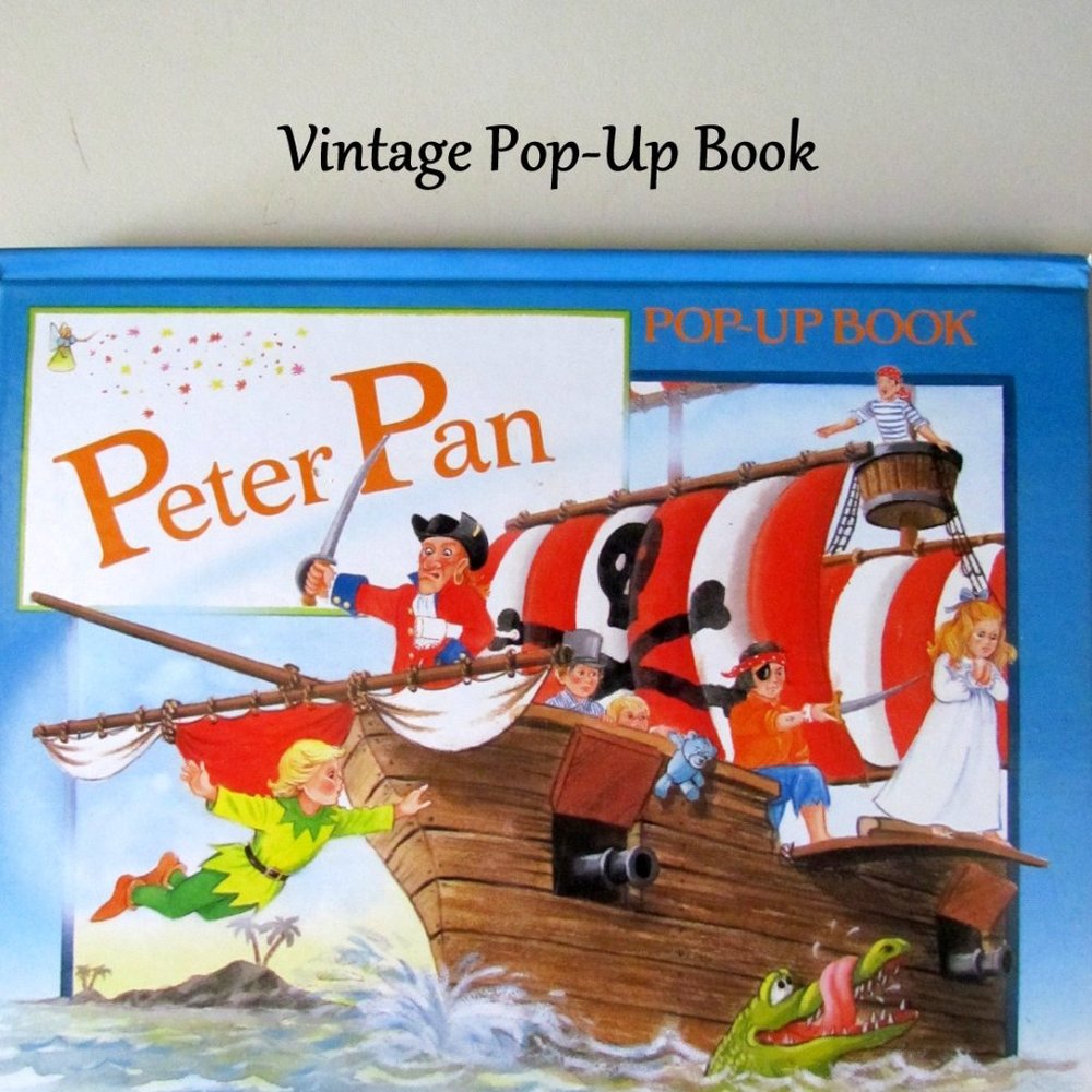 POP-UP BOOK, PETER PAN FAIRY TALE  VINTAGE 1999 GRANDREAMS , EXCELLENT CONDITION